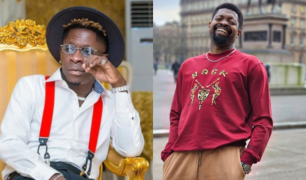 Shatta Wale and comedian Basketmouth