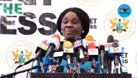 Minister for Sanitation and Water Resources, Cecilia Abena Dapaah