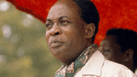 Ghana's first Prime Minister and later President, Osagyefo Dr Kwame Nkrumah