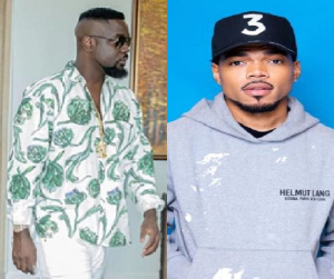 Rapper Sarkodie and America's Chance The Rapper