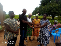 Chairman Caesar Akinkang presenting the items on behalf of the Mp