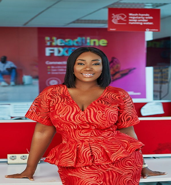 Director of Digital and Commercial Operations at Vodafone Ghana, Angela Mensah-Poku