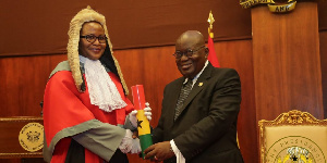 Akufo Addo swears in 45 high court and appeals court judges