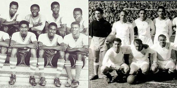 Ghana drew 3-3 with Madrid in 1962