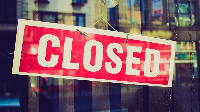 File photo of a closed shop