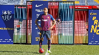 Kevin-Prince Boateng played  123 minutes  for Barcelona