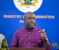 Kojo Oppong Nkrumah, Information Minister