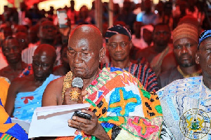 Oheneba Adjei Baffo, acting President of Nkoranza Traditional Area