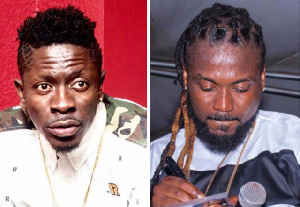 Shatta Wale Samini Shoulders