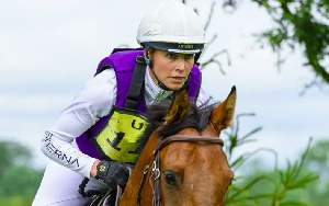 Georgie Campbell had competed at Badminton and Burghley Horse Trials  Published