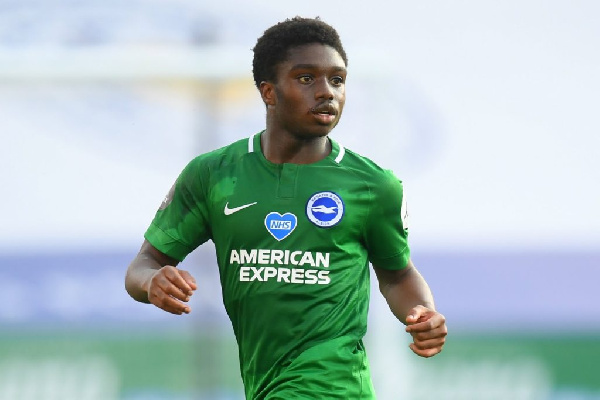 Brighton defender Tariq Lamptey