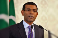 Former president of Maldives, Mohamed Nasheed