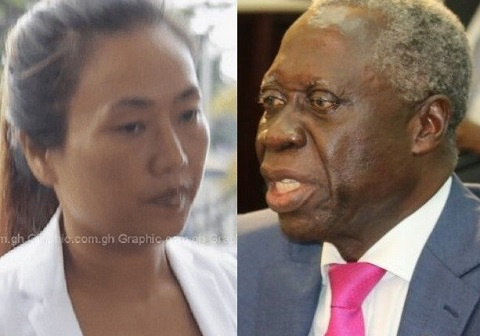 Aisha Huang and Yaw Osafo Maafo