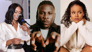 Keri Hilson, Stonebwoy and Rihanna