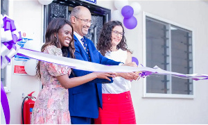 Dr. Tom Ilube CBE, chair and founder of the African Gifted Foundation (middle)