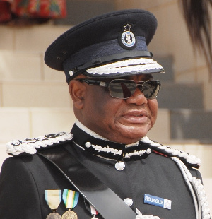 IGP John Kudalor was at the presidency on Wednesday to bid farewell to President Akufo-Addo