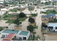 Hundreds of houses in Weija, Tetegu, and the surrounding areas have been flooded