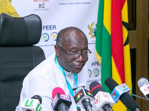 Finance minister Ken Ofori-Atta