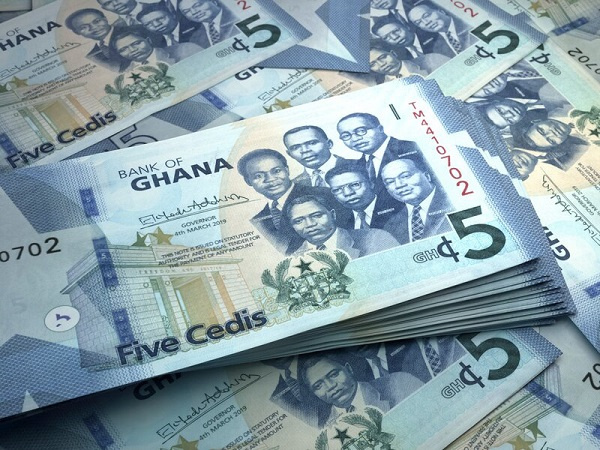 File photo of Ghana cedis notes