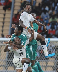 Ghana will play Nigeria in the World Cup playoff