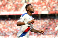 Crystal Palace forward Jordan Ayew