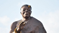 The statue has generated lots of controversies in Kumasi