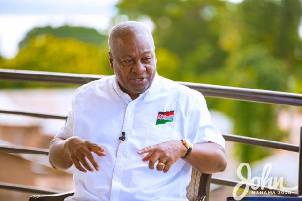 John Dramani Mahama, flagbearer of NDC