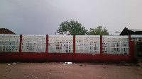 Roofless building in Sawla-Tuna-Kalba District of the Savannah Region