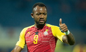 Jordan Ayew In Action For Ghana At The 2019 AFCON