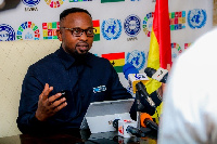 Director for International Association of World Peace Advocates Ghana, Dr. Samuel Ben Owusu