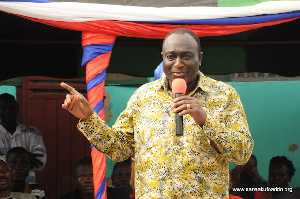 Alan Kyerematen Campaigns At Volta