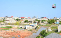 Houses to be destroyed at the Ramsar site