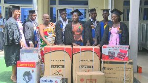 Graduates of the GNPC Skilled Artisan Programme