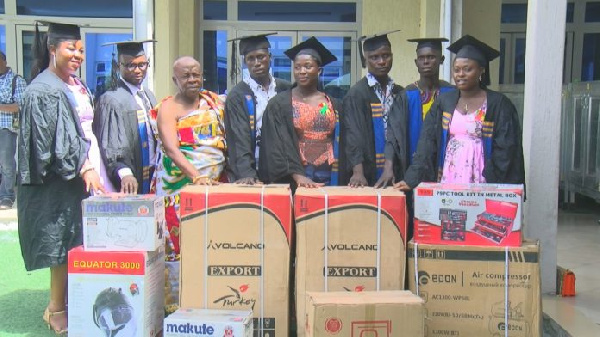 Graduates of the GNPC Skilled Artisan Programme