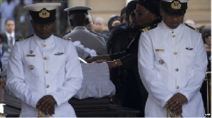 Nelson Mandela Casket