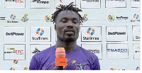 Striker of Medeama SC, Jonathan Sowah