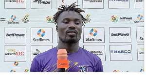 Striker of Medeama SC, Jonathan Sowah