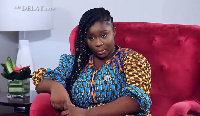 Maame Serwaa on Delay's show