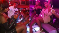 NAM1's wife Rose Appiah Mensah partying