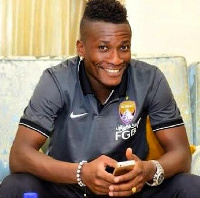 Ghana's all-time top scorer, Asamoah Gyan