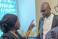 Private legal practitioner, Martin Kpebu and former minister, Cecilia Dapaah