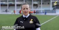 Nora Hauptle, head coach of the Black Queens