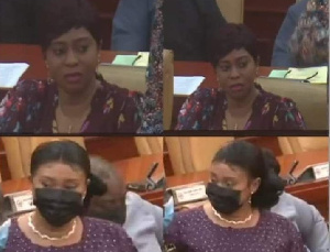 Dome Kwabenya MP, Sarah Adwoa Safo has been involved impersonation allegations in Parliament