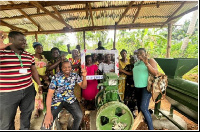 KNUST students procure oil palm processing mill for Nyankumasu community