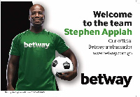 Stephen Appiah now Betway ambassador