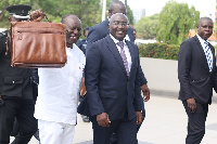 Finance Minister Ken Ofori-Atta with Vice President, Mahamudu Bawumia