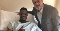 The Black Stars striker is expected to be out for up  at least 6 weeks