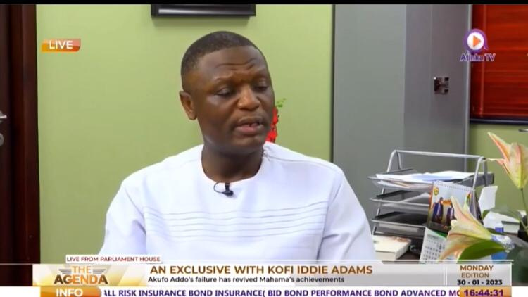 Kofi Adams,  MP for Buem Constituency