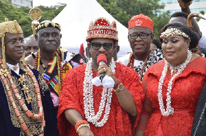 EzeIgbo of Ghana HRM King Dr Chukwudi  J. Ihenetu