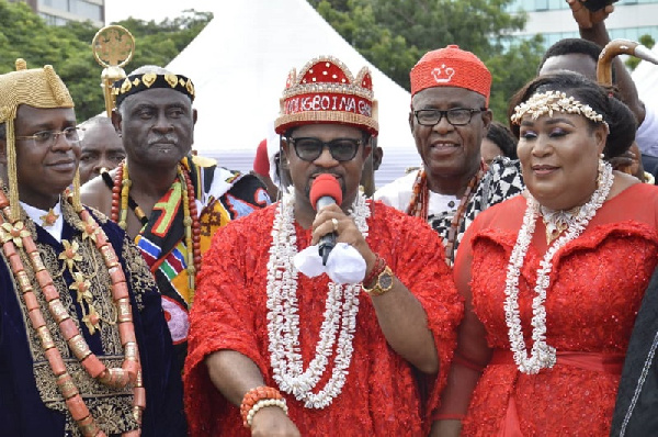 EzeIgbo of Ghana HRM King Dr Chukwudi  J. Ihenetu